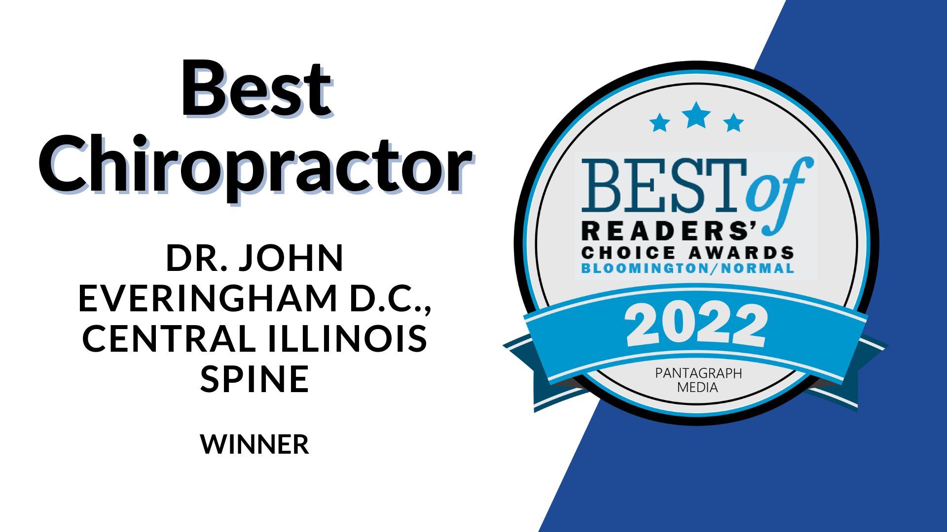 Best Chiropractor - Winner